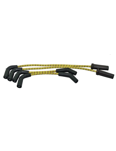 Acquista Cavi Candela Sumax Classic Thunder Giallo Intrecciato Per Harley-Davidson M8 (dal 2018 in poi) a prezzo scontato