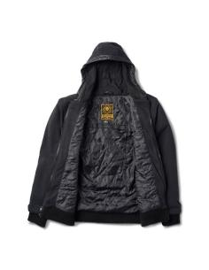 Acquista Felpa Nera con Cappuccio Obispo di Rsd Seventy4 - Protezione e Stile sulla Tua Moto a Prezzo Scontato 2