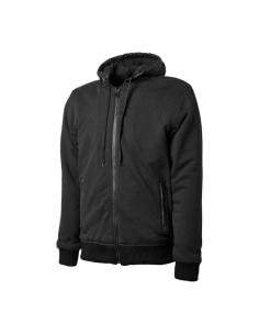 Acquista Felpa Nera con Cappuccio Obispo di Rsd Seventy4 - Protezione e Stile sulla Tua Moto a Prezzo Scontato