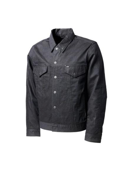 JAQUETA ROLAND SANDS DESIGN DAWSON PRETO ENCERADO