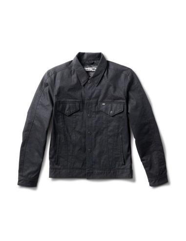 JAQUETA ROLAND SANDS DESIGN DAWSON PRETO ENCERADO