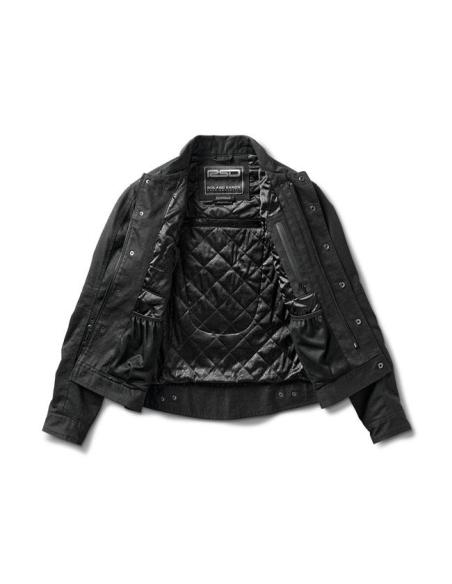 Acquista Giacca Roland Sands Design Dawson Waxed Black a prezzo scontato