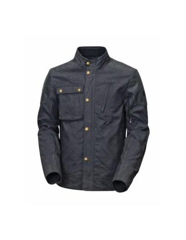 ROLAND SANDS DESIGN DAWSON WAXED BLACK JACKET