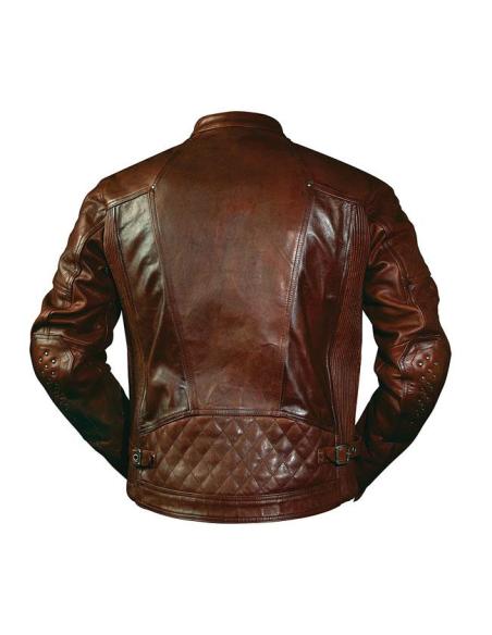 Purchase Premium Leather Jacket Clash Tobacco by Roland Sands Design at a Sale Price