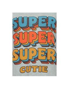 Acquista Maglietta Super Cutie Verde Chiaro Di Queen Kerosin - Lavaggio Enzimatico a Prezzo Scontato 2