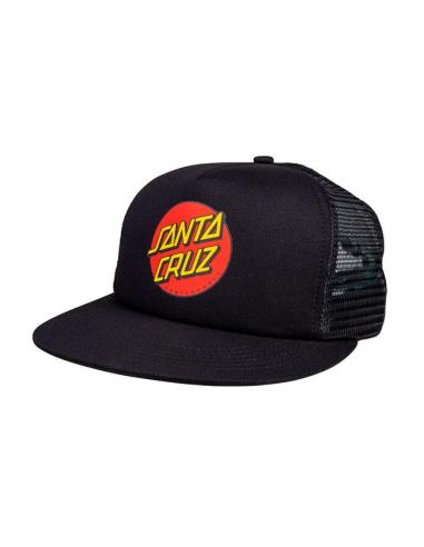 CASQUETTE DOT MESH NOIRE DE SANTA CRUZ