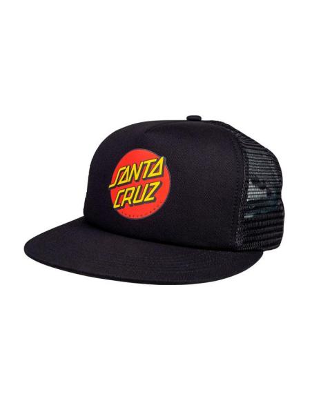 CASQUETTE DOT MESH NOIRE DE SANTA CRUZ