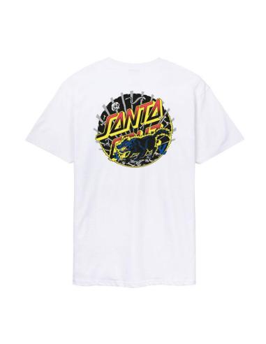 Acquista T-shirt Kendall Wolf Bianca Di Santa Cruz a prezzo scontato