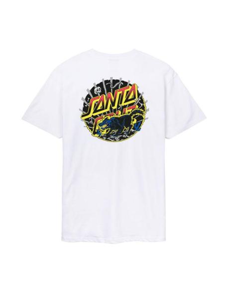 Acquista T-shirt Kendall Wolf Bianca Di Santa Cruz a prezzo scontato
