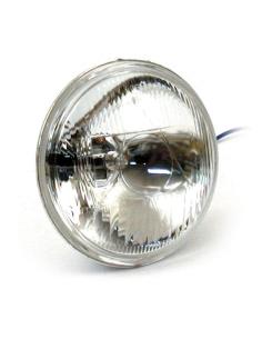 UNIDADE DE FAROL ALTO DE 4 1/2 POLEGADAS COM LÂMPADA H3 E LENTE CANELADA
