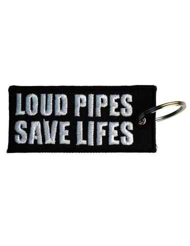 Comprar Llavero Bordado Loud Pipes Save Lifes De Doble Cara a precio de oferta