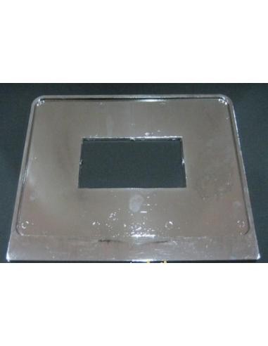 UNIVERSAL CHROME LICENSE PLATE HOLDER SPAIN FORMAT