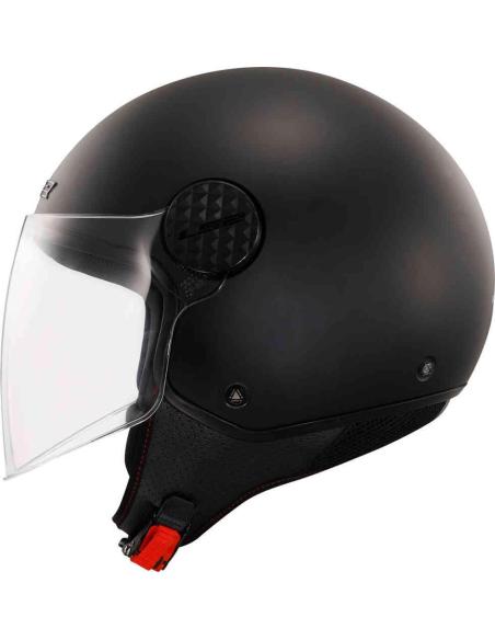 CAPACETE LS2 OF558 SPHERE II LUX PRETO FOSCO - 2 VISEIRAS
