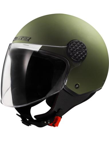 Acquista Casco Ls2 Of558 Sphere Ii Lux Verde Opaco - 2 Visierini a prezzo scontato