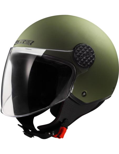Acquista Casco Ls2 Of558 Sphere Ii Lux Verde Opaco - 2 Visierini a prezzo scontato