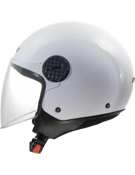 Comprar Casco Ls2 Of558  Sphere Ii Lux Blanco - 2 Pantallas a precio de oferta
