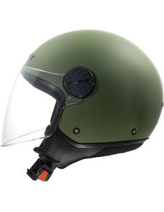 LS2 OF558 SPHERE II LUX MATT GREEN HELMET - 2 VISORS 2