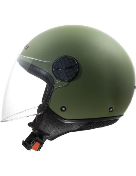 Comprar Casco Ls2 Of558  Sphere Ii Lux Verde Mate - 2 Pantallas a precio de oferta