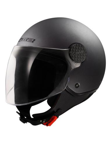 CASQUE LS2 OF558 SPHERE II LUX TITANIUM MAT - 2 ÉCRANS