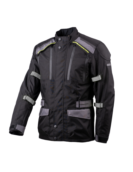 JAQUETA BY CITY AFRICA MASCULINA PRETA