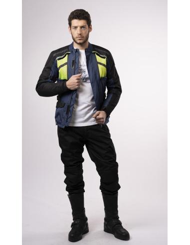 JAQUETA BY CITY AFRICA MASCULINA AZUL