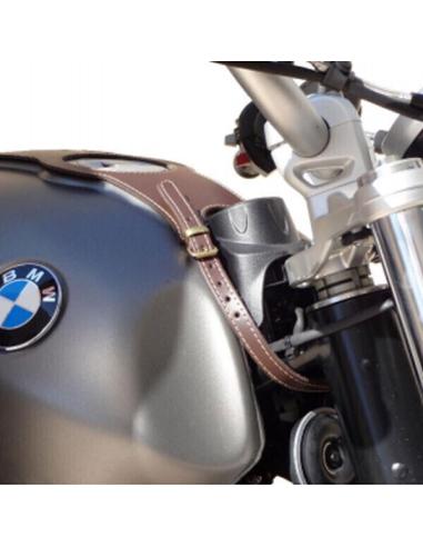 CAPA DE CAMA DE COURO MARROM PARA BMW RNINET