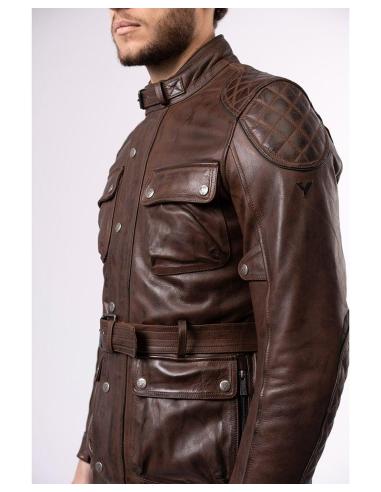 JAQUETA BY CITY MC QUEEN MARRON PARA HOMEM