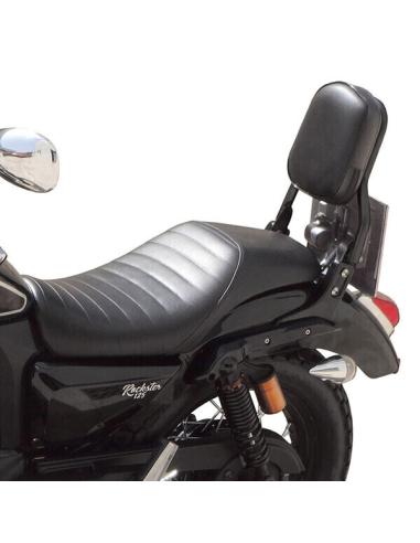 HIGH BLACK BACKREST FOR MACBOR ROCKSTER AND FLAT