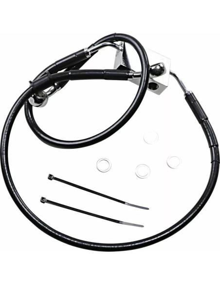 Comprar Línea De Freno Negra Para Sportster 14-Up +5" a precio de oferta