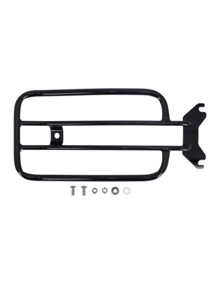 BLACK FENDER RACK HD SOFTAIL FLFB FAT BOY 107 18-UP