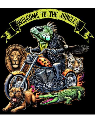 UV DECAL WELCOME TO THE JUNGLE