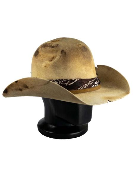 Chapeau en Feutre de Laine Mérinos par Wiky Pepe Hats – Rodeo Vintage