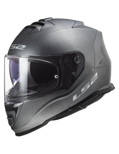 LS2 FF800 STORM II CAPACETE COMPLETO TITANIUM MATT