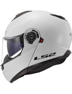 CAPACETE MODULAR LS2 FF908 STROBE II BRANCO BRILHANTE 2