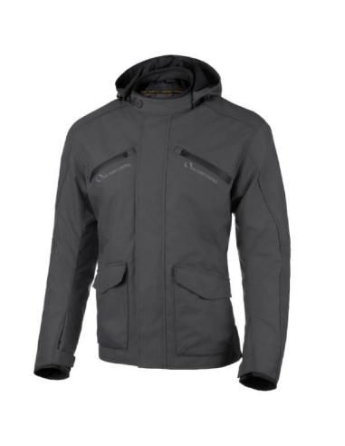 VESTE D’HIVER MOORE F4 GREY AVEC CAPUCHE AMOVIBLE