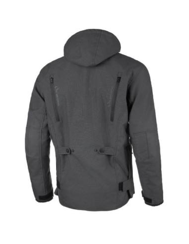 JAQUETA DE INVERNO MOORE F4 GREY COM CAPUZ REMOVÍVEL