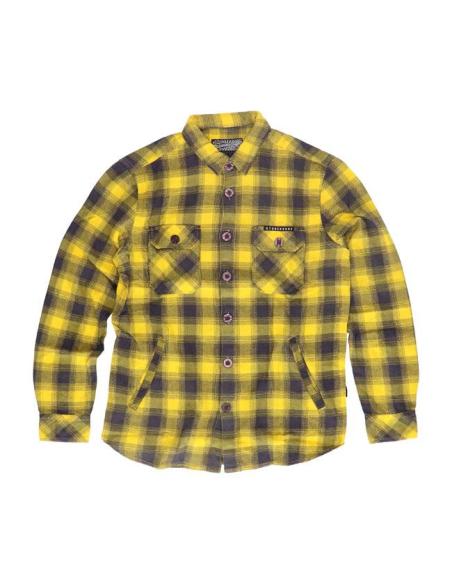 Acquista Camicia Worker Flanella Gialla a prezzo scontato