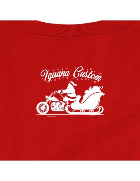 IGUANA CUSTOM CHRISTMAS EDITION RED CHRISTMAS SWEATSHIRT 2024