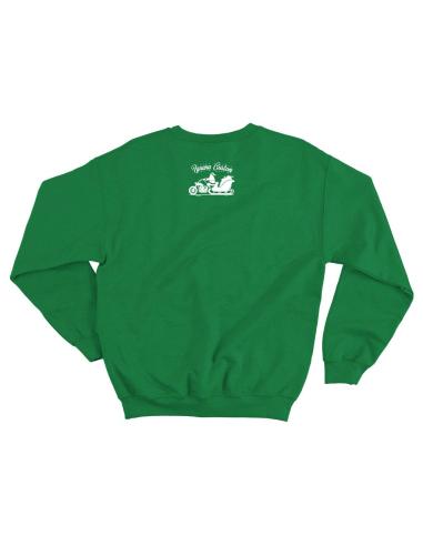 Comprar Sudadera Verde Navideña Iguana Custom Christmas Edition 2024 a precio de oferta