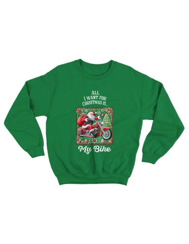 CAMISOLA DE NATAL VERDE EDIÇÃO DE NATAL PERSONALIZADA IGUANA 2024