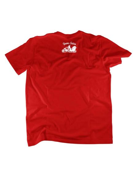 Comprar Camiseta Navideña  Roja Iguana Custom  Masculina Christmas Edition 2024 a precio de oferta