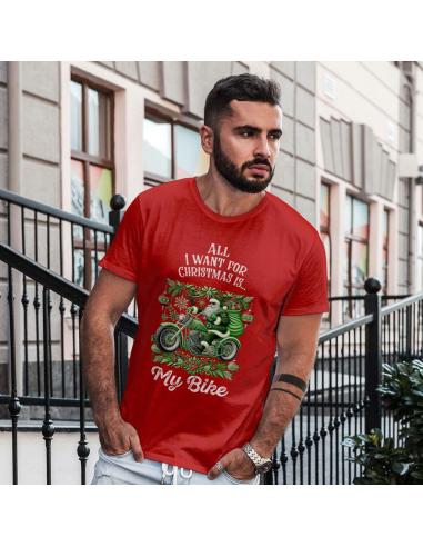 IGUANA CUSTOM MEN'S CHRISTMAS EDITION RED CHRISTMAS T-SHIRT 2024