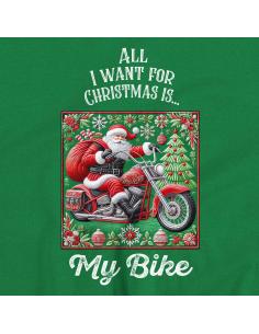Acquista Maglietta Femminile Verde Natalizia Iguana Custom Christmas Edition 2024 a prezzo speciale 2