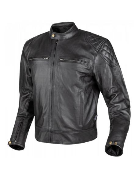 Acquista Giacca in Pelle Nera Race 2 di Moore – Stile, Protezione e Funzionalità a Prezzo Scontato
