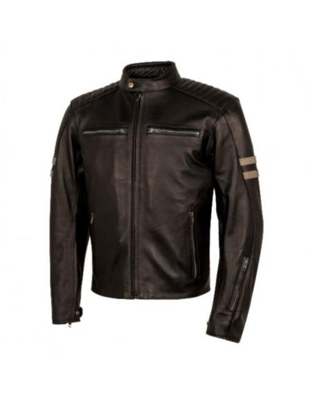 Acquista Giacca In Pelle Di Bovino Legend Man Marrone Di Moore – Stile Classico E Funzionalità a prezzo scontato