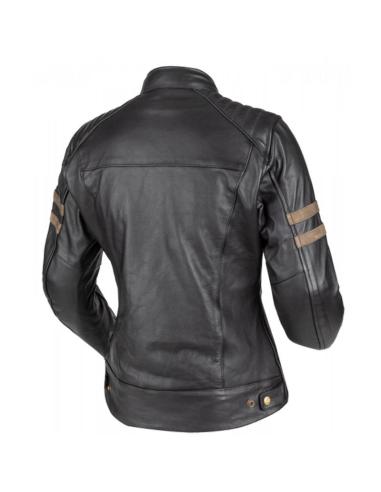 JAQUETA DE COURO BOVINO FEMININA LEGEND LADY PRETA DA MOORE – ESTILO, CONFORTO E PROTEÇÃO
