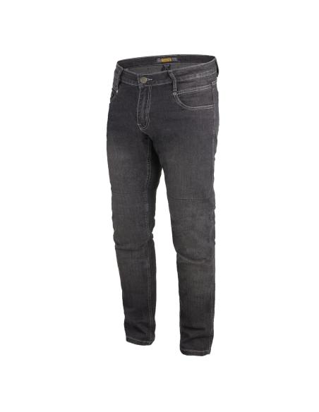 Comprar Pantalón Vaquero De Moto Masculino Speed Negro Lavado De Moore – Estilo, Protección Y Comodidad a precio de oferta