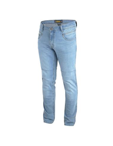 PANTALÓN VAQUERO DE MOTO MASCULINO SPEED AZUL CLARO DE MOORE – ESTILO, COMODIDAD Y PROTECCIÓN