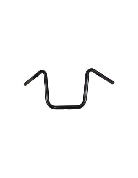 GUIDÃO PENDURAR BRILHO PRETO 12" (30,5CM) BASE ESTREITA