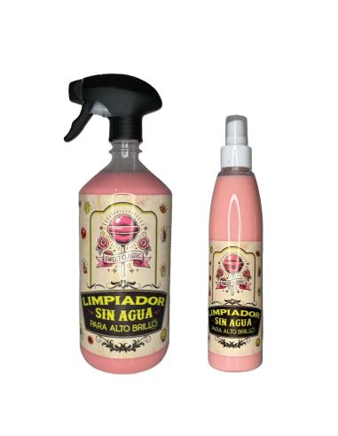PACK DE LIMPEZA SEM ÁGUA ACABAMENTO BRILHANTE 1L + 250ML